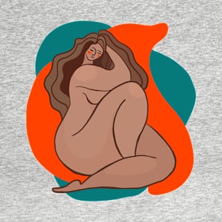 Woman Relaxing T-Shirt